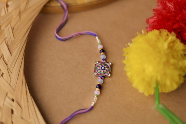Divine Chakra Evil Eye Rakhi