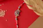 Royal Mayur Stone Rakhi