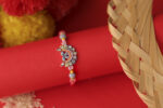 Royal Mayur Stone Rakhi