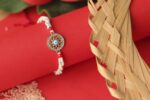 Radiant BLUE Evil Eye Rakhi