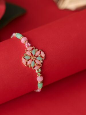 Pastel Petal Rakhi