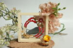Pearl Rose Bhaiya-Bhabhi Rakhi Set