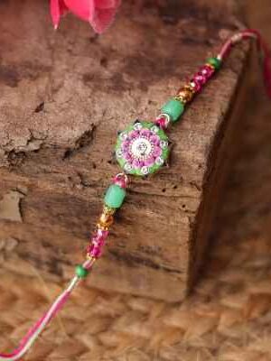 Blush Petal Fancy Rakhi