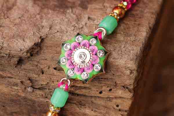 Blush Petal Fancy Rakhi