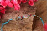 Mandala Art Stone Rakhi