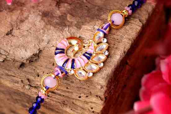 Peacock Ring Fancy Rakhi