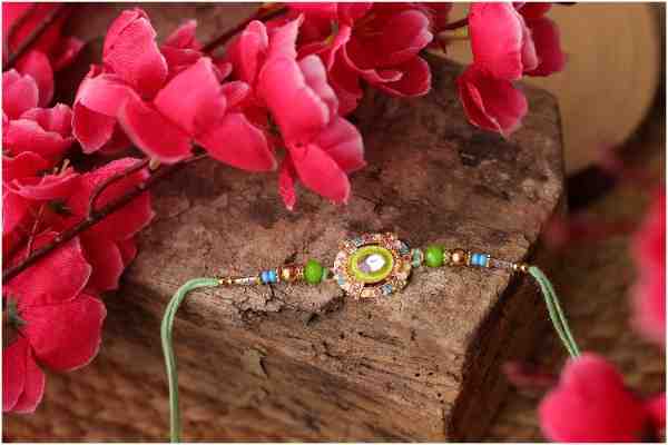 Divine Krishna Moti Rakhi