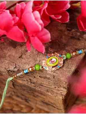 Divine Krishna Moti Rakhi