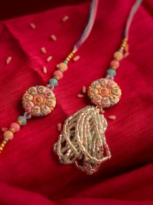 Pastel Enamel Premium Rakhi