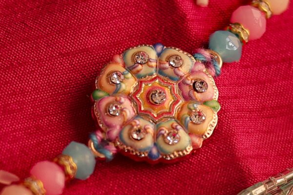 Pastel Enamel Premium Rakhi
