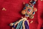 Evil Eye Protection Rakhi with Beaded Tassels