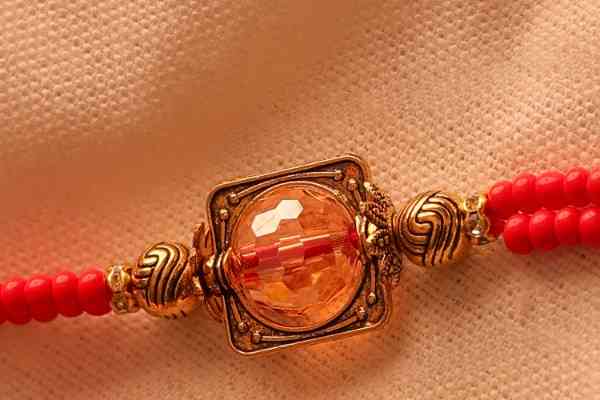 Royal Peacock Bhaiya Bhabhi Rakhi Pair