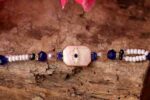 Royal Blue Beadwork Rakhi